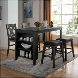 Cm3153gy-pt Furniture Of America Cilgerran Dining Room Furniture Counter Height Table
