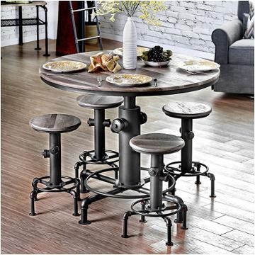 Cm3367pt Furniture Of America Foskey Dining Room Furniture Counter Height Table