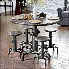 Cm3367pt Furniture Of America Foskey Dining Room Furniture Counter Height Table