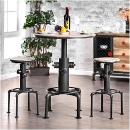 Cm3367bt Furniture Of America Foskey Dining Room Furniture Counter Height Table