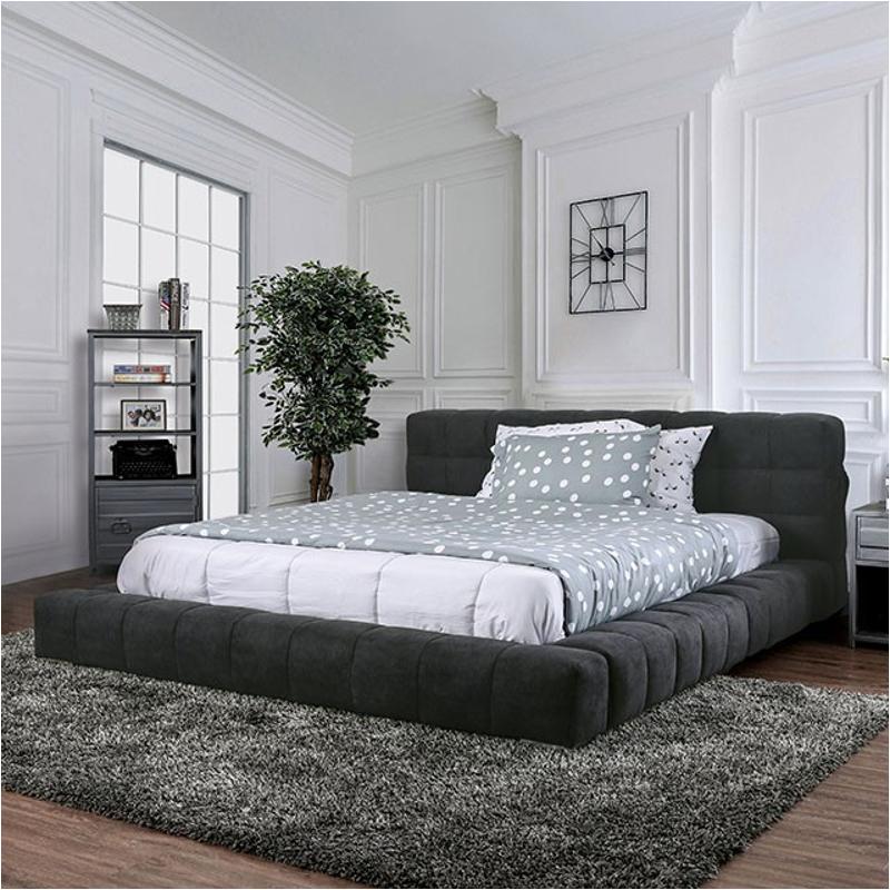 Cm7545q Furniture Of America Wolsey Bedroom Furniture Bed
