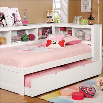 Cm1738wh-t+tr Furniture Of America Frankie Bedroom Furniture Daybed