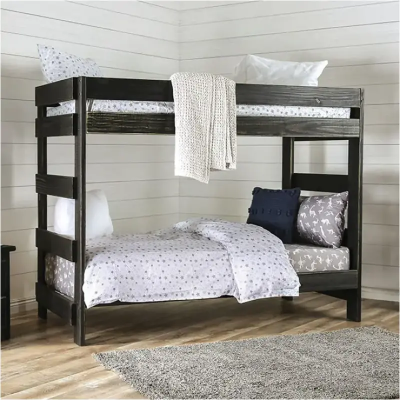 Am-bk100bk Furniture Of America Arlette Bedroom Furniture Bed