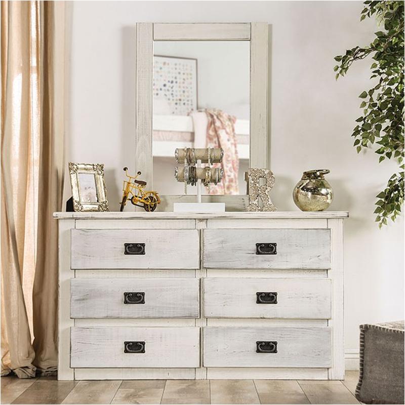 Am7000wh-d Furniture Of America Rockwall Bedroom Furniture Dresser