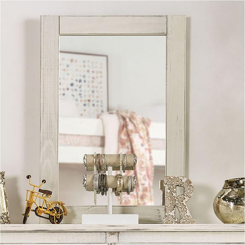 Am7000wh-m Furniture Of America Rockwall Bedroom Furniture Mirror