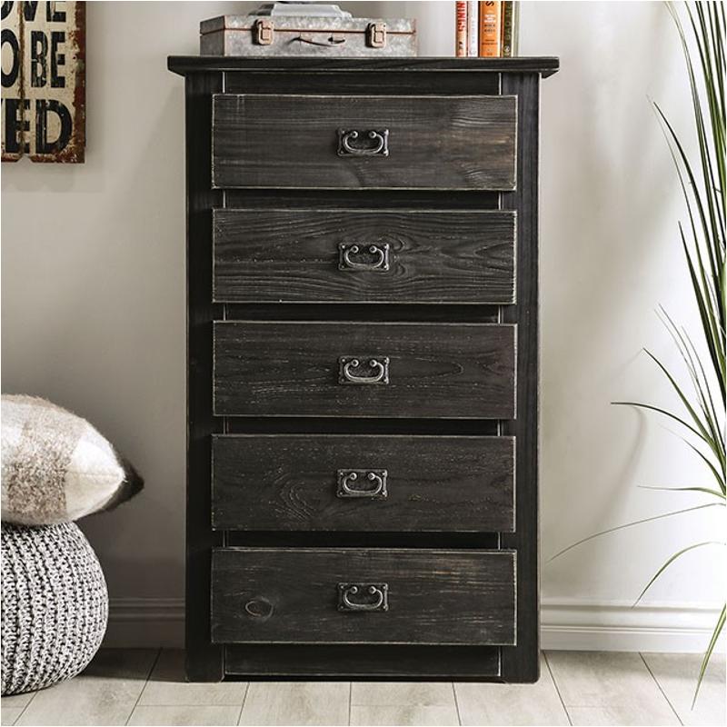 Am7000bk-c Furniture Of America Ampelios Bedroom Furniture Chest