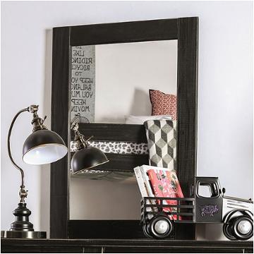 Am7000bk-m Furniture Of America Ampelios Bedroom Furniture Mirror