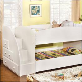 Cm-bk921wh-t Furniture Of America Abigail Bedroom Furniture Bed