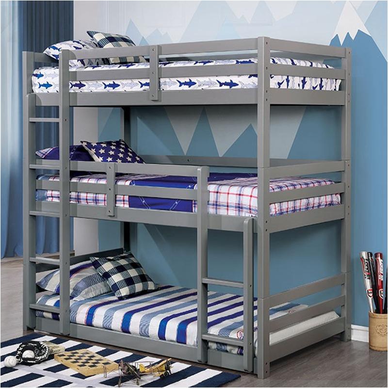 Cm-bk589gy Furniture Of America California Bedroom Furniture Bed