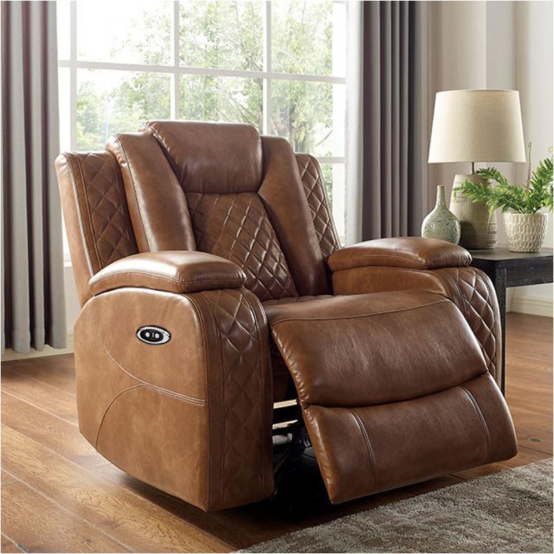 Cm6346-ch Furniture Of America Alexia Living Room Furniture Recliner