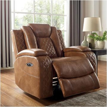 Cm6346-ch Furniture Of America Alexia Living Room Furniture Recliner