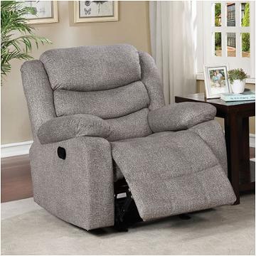 Cm6940-ch Furniture Of America Castleford Living Room Furniture Recliner