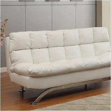 Cm2906wh Furniture Of America Aristo - White Living Room Furniture Futon