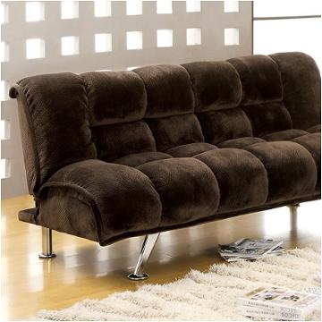 Cm2904db Furniture Of America Marbelle - Dark Brown Living Room Furniture Futon