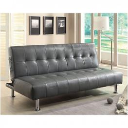 Cm2669p-gy Furniture Of America Bulle - Gray Living Room Furniture Futon
