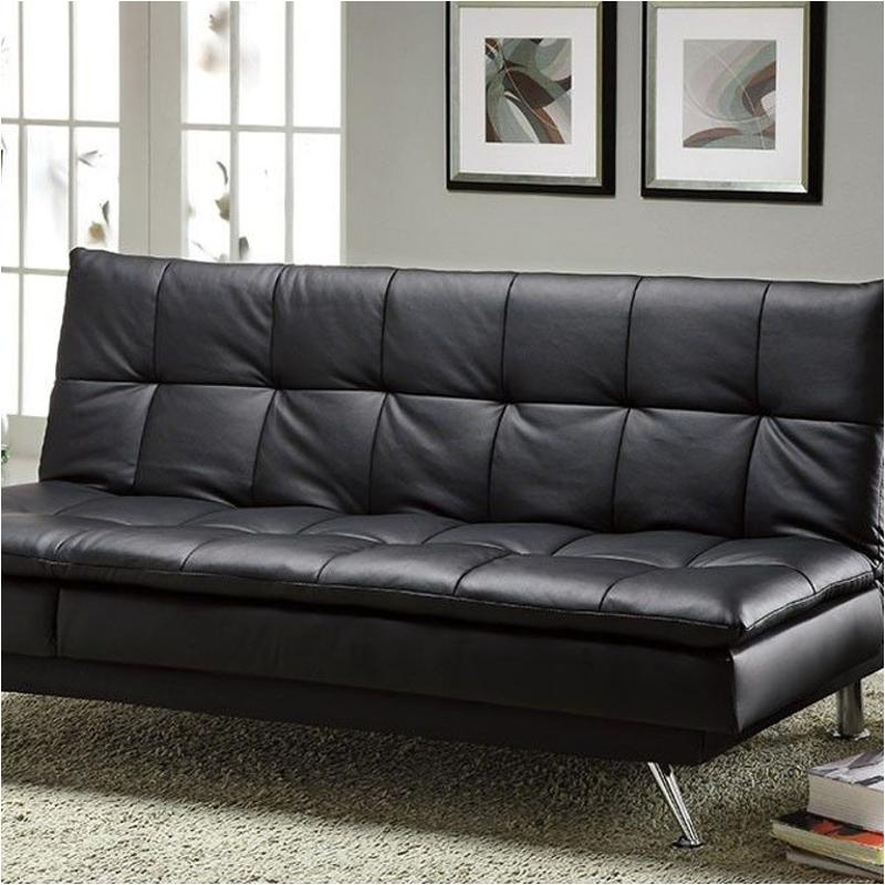 Cm2750 Furniture Of America Hasty Leatherette Futon Sofa