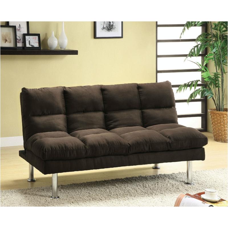 Cm2902ex-ca Furniture Of America Saratoga - Espresso Living Room Furniture Futon