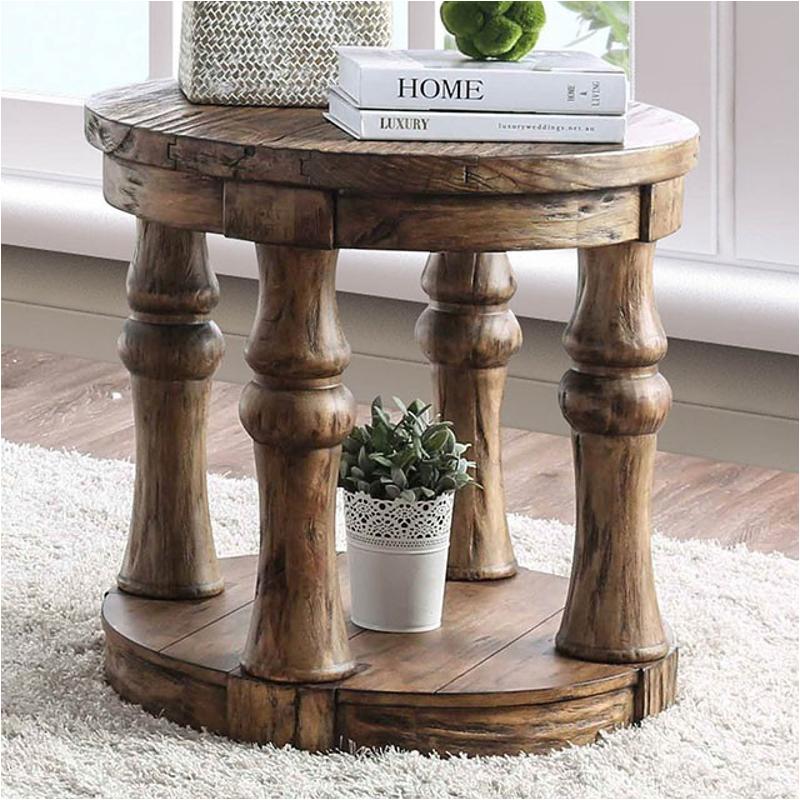 Cm4424a-e Furniture Of America Mika Living Room Furniture End Table