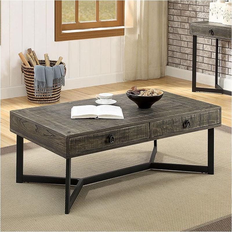 Cm4498c Furniture Of America Veblen Living Room Furniture Cocktail Table