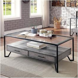 Cm4348c Furniture Of America Ponderay Living Room Furniture Cocktail Table