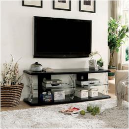 Cm5901bk-tv-72 Furniture Of America Ernst - Black Home Entertainment Furniture Tv Console