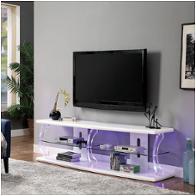 Cm5901wh-tv-60 Furniture Of America Ernst - White Home Entertainment Furniture Tv Console