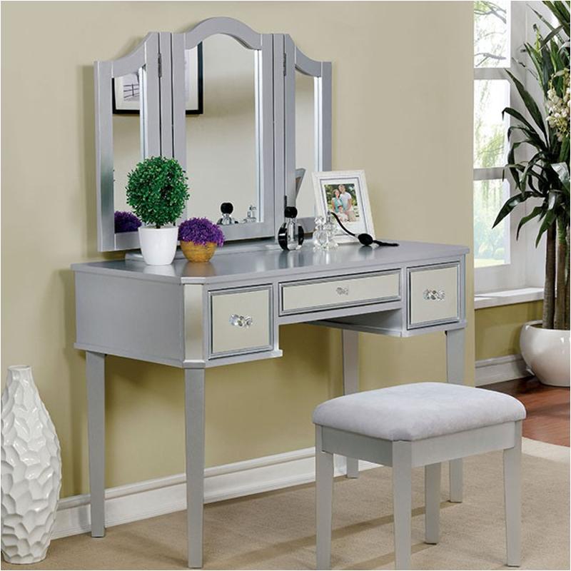 Cm-dk6148sv Furniture Of America Bedroom Furniture Vanitie