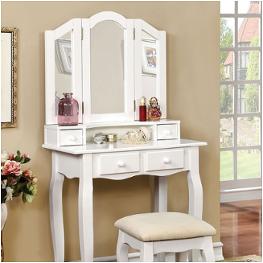 Cm-dk6846wh Furniture Of America Bedroom Furniture Vanitie