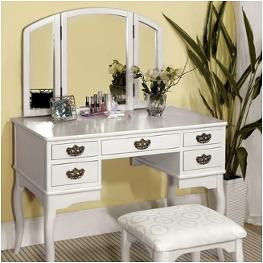 Cm-dk6405wh Furniture Of America Bedroom Furniture Vanitie