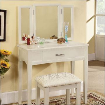 Cm-dk6490wh Furniture Of America Bedroom Furniture Vanitie
