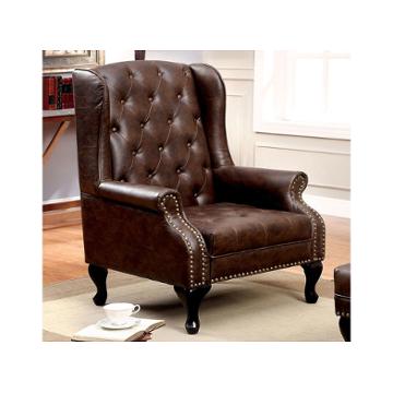 Cm-ac6801br Furniture Of America Living Room Furniture Accent Chair