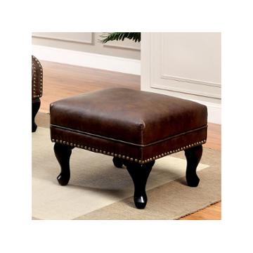Cm-ac6801br-ot Furniture Of America Living Room Furniture Ottoman