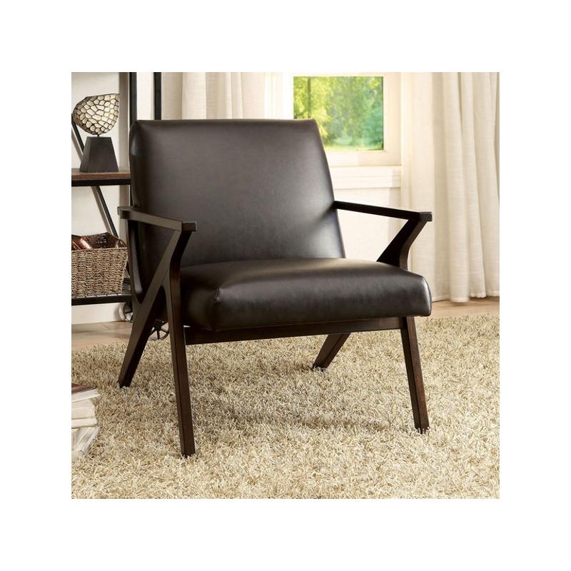 Cm-ac6265br Furniture Of America Living Room Furniture Accent Chair