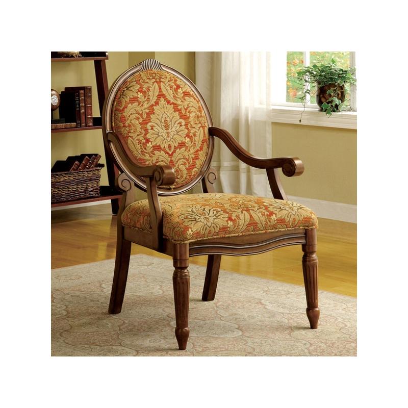 Cm-ac6024 Furniture Of America Hammond Accent Furniture Accent Chair