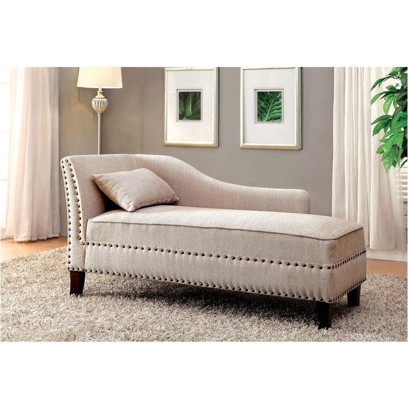 Cm-ce2185bg Furniture Of America Living Room Furniture Chaise