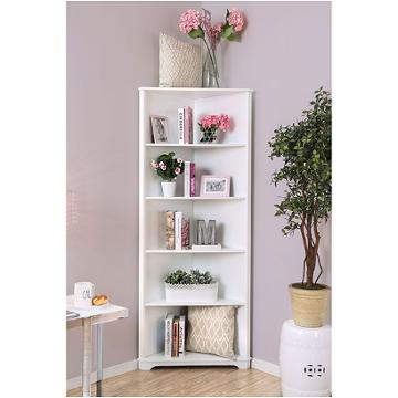 Cm-ac806wh Furniture Of America Rockwall Living Room Furniture Bookcase