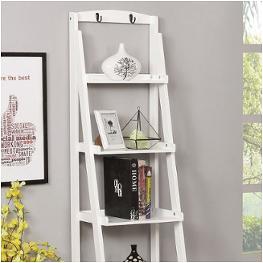 Cm-ac808wh Furniture Of America Theron Living Room Furniture Bookcase