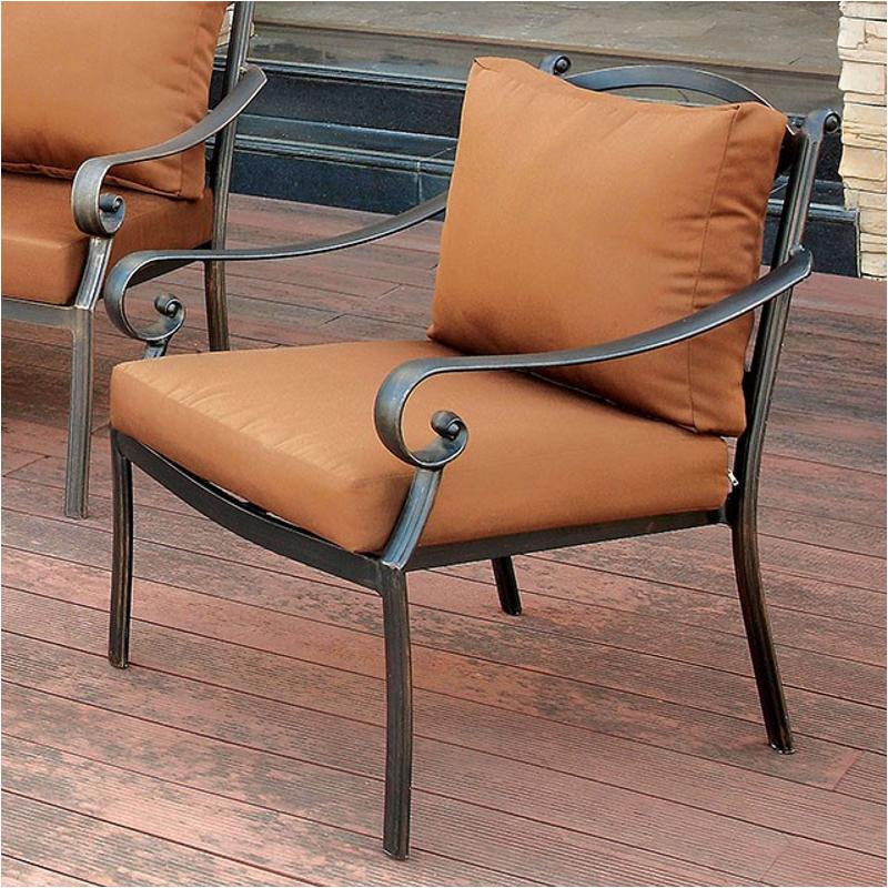 Furniture of America Charissa Arm Chair - Thumbnail 2