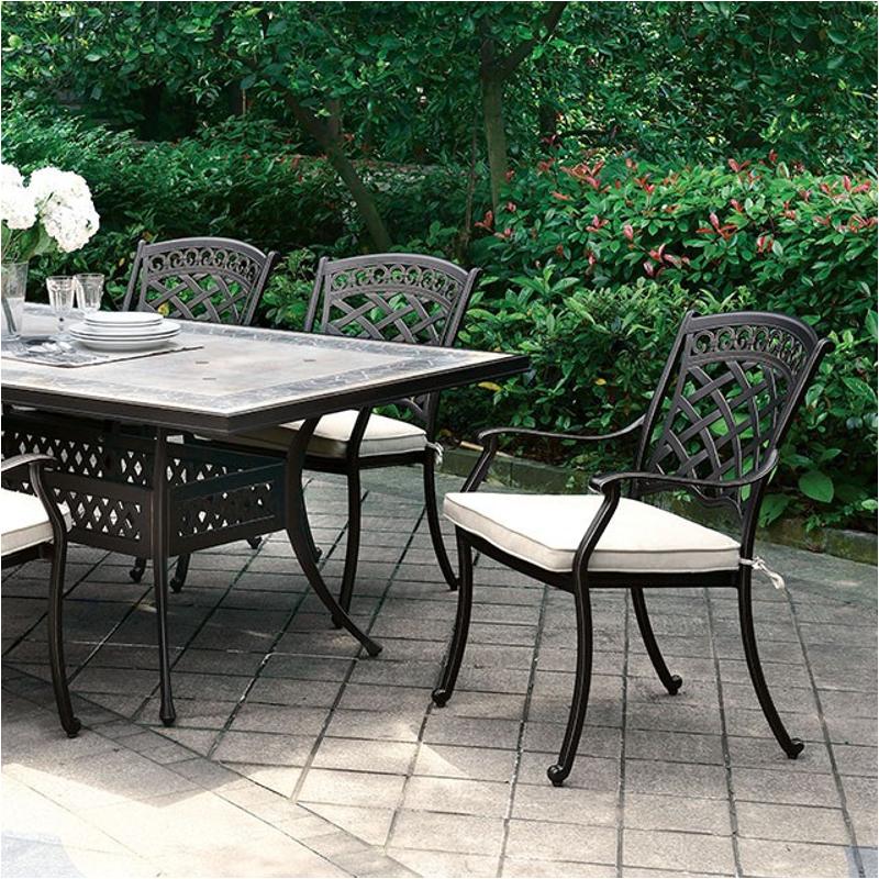 Cm-ot2125-t Furniture Of America Charissa Outdoor Furniture Patio Table