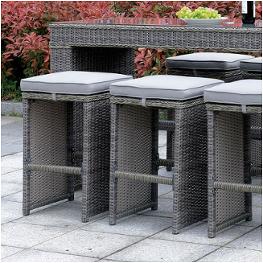 Cm-ot1847-bc Furniture Of America Ismay Outdoor Furniture Stool