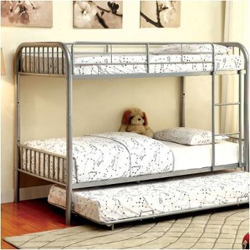 Cm-bk1035sv Furniture Of America Rainbow Bedroom Furniture Bed