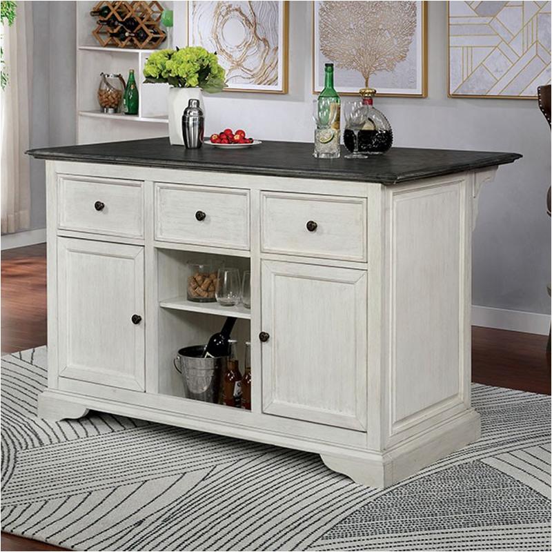 Cm-ac566gy Furniture Of America Dining Room Furniture Island