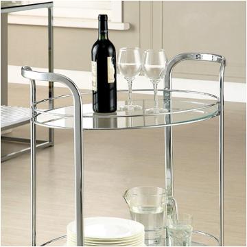 Cm-ac228 Furniture Of America Loule Accent Furniture Cart