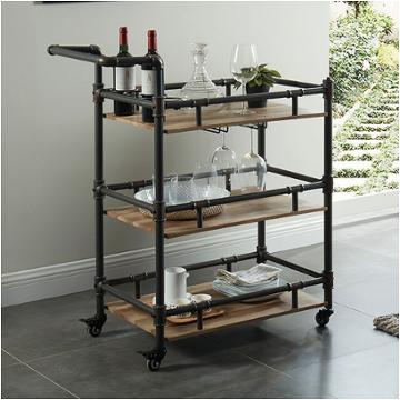 Cm-ac246 Furniture Of America Aylmer Accent Furniture Cart