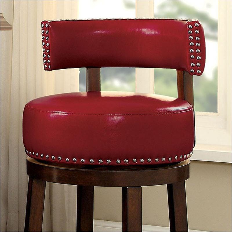 Cm-br6251rd-24 Furniture Of America Shirley Accent Furniture Stool