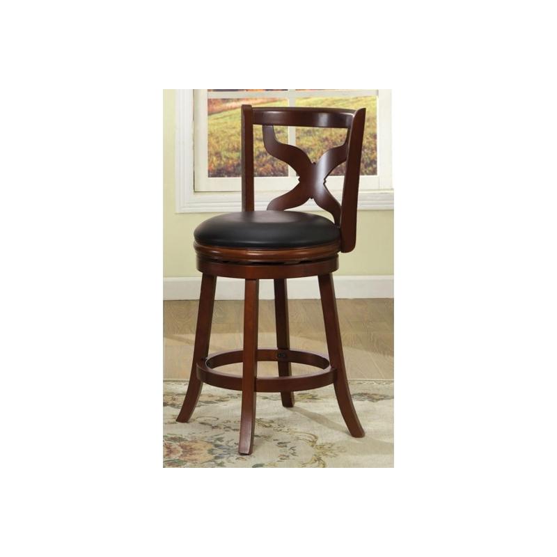 Cm-br6244-24 Furniture Of America 24 Inch Swivel Bar Stool