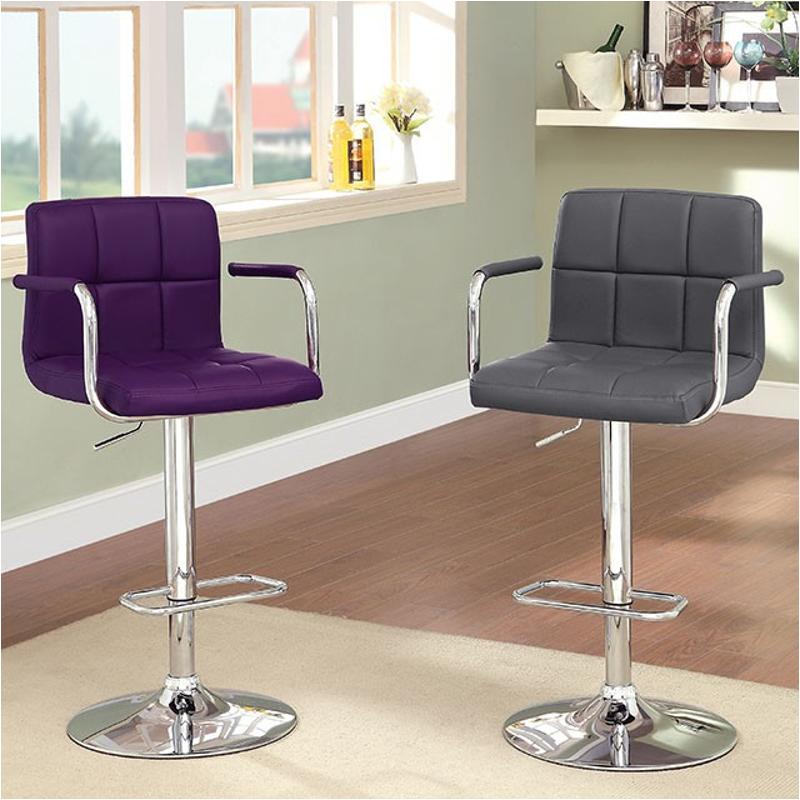 Cm-br6917pr Furniture Of America Corfu Accent Furniture Stool