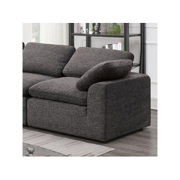 Cm6974gy-cnr Furniture Of America Joel Living Room Furniture Sectional