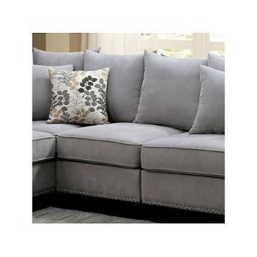 Cm6156gy-ch Furniture Of America Skyler Living Room Furniture Sectional