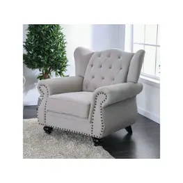 Cm6572gy-ch Furniture Of America Living Room Furniture Living Room Chair